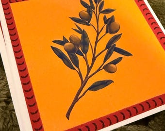 Impresión artística de la Rama de Olivo Palestina: Donación de Esperanza y Paz