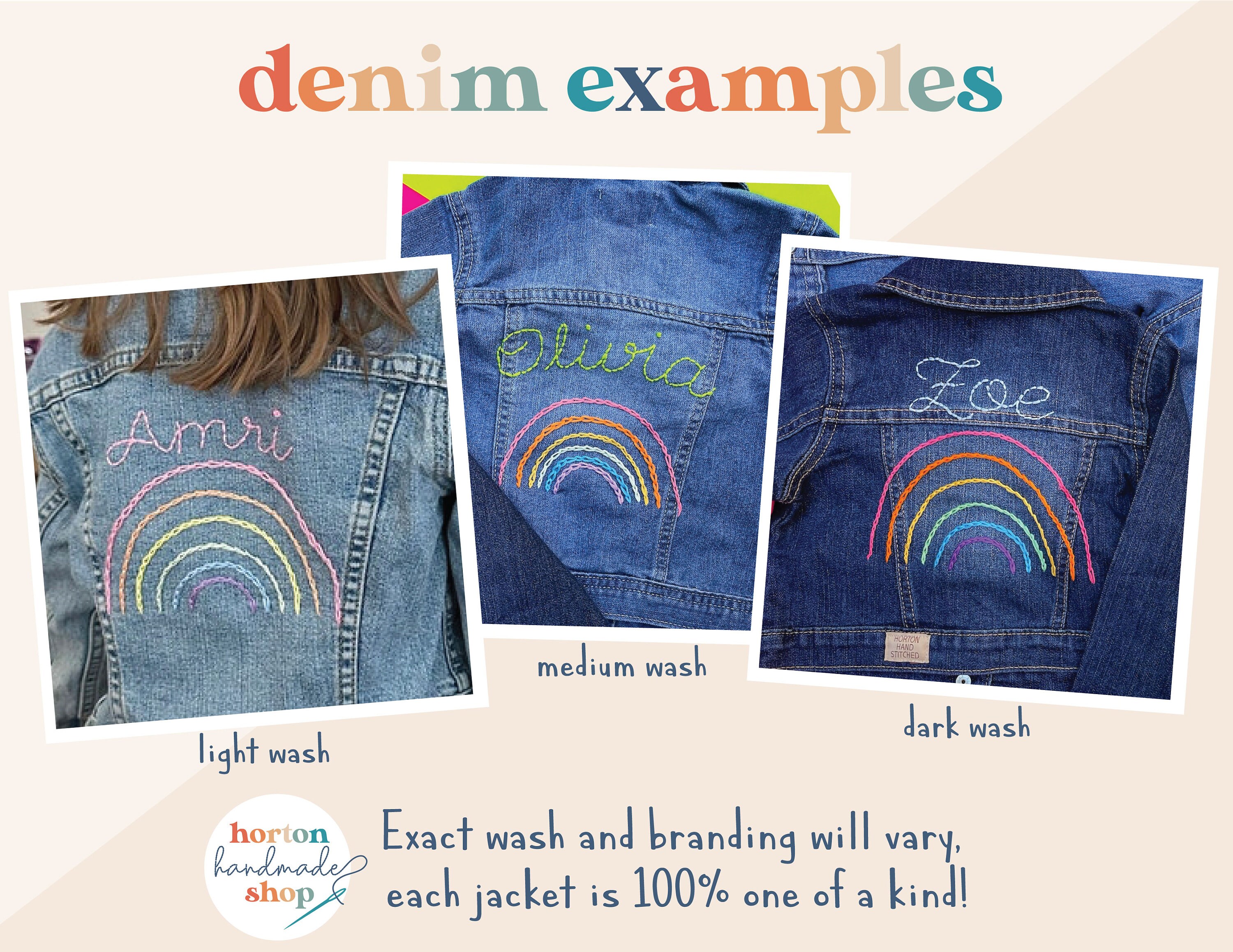 Flower Girl Denim Floral Wedding Jacket Flower Girl Gift - Etsy