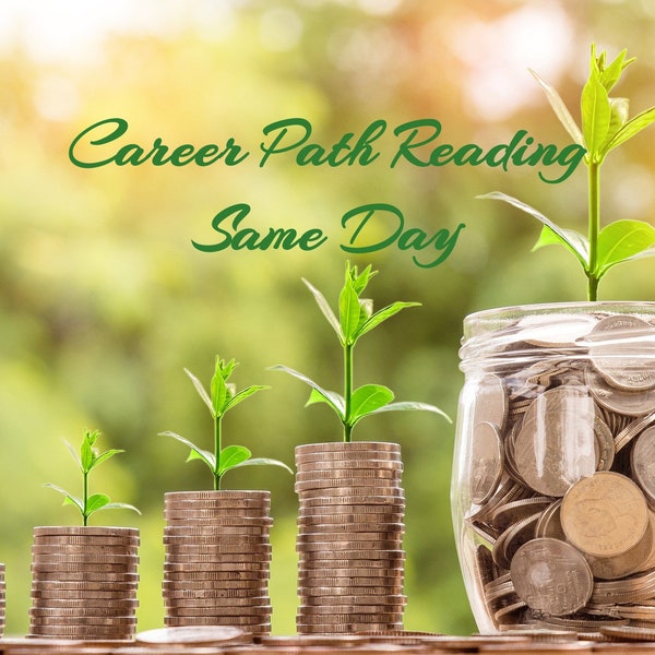 Career Path Same Day Psychic Reading--Digital Downloadable Probable Path Reading
