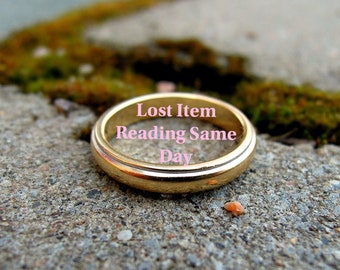 Verloren/ontbrekend item of object Psychisch lezen op dezelfde dag