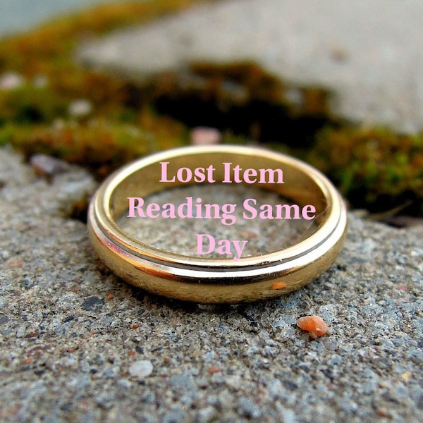 Lost/Missing Item or Object Psychic Reading Same Day