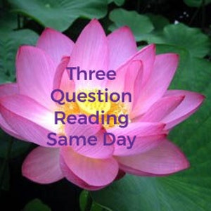 Three BURNING QUESTIONS Spiritual READING - Psychic Same Day Reading