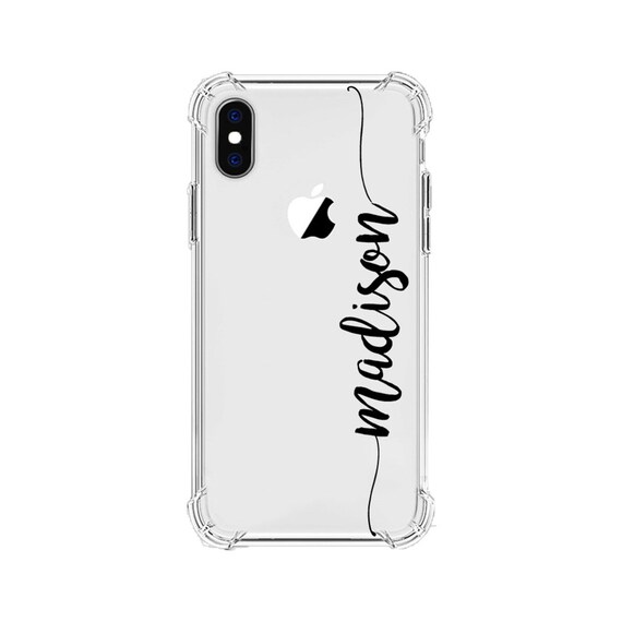 coque iphone xr ecriture blanche