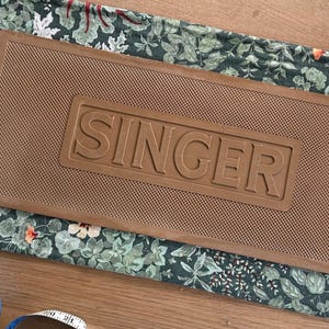 Vintage 1950’s Singer Sewing Machine Rubber Mat