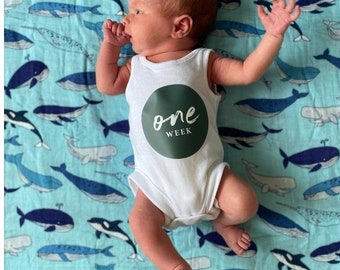 Sealife Bamboo-Cotton Swaddle