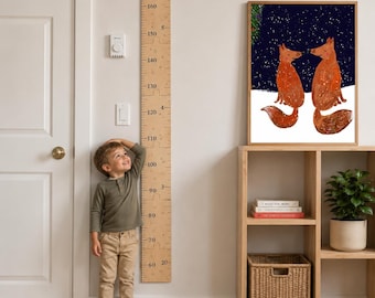 Bestseller -Kids Height Chart | Wooden Growth chart for Nursery wall | Modern growth chart | Nursery keepsake Gift | Children's Height Chart