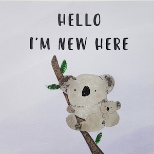 Animaux mignons Cartes jalons pour bébés. 14 modèles différents