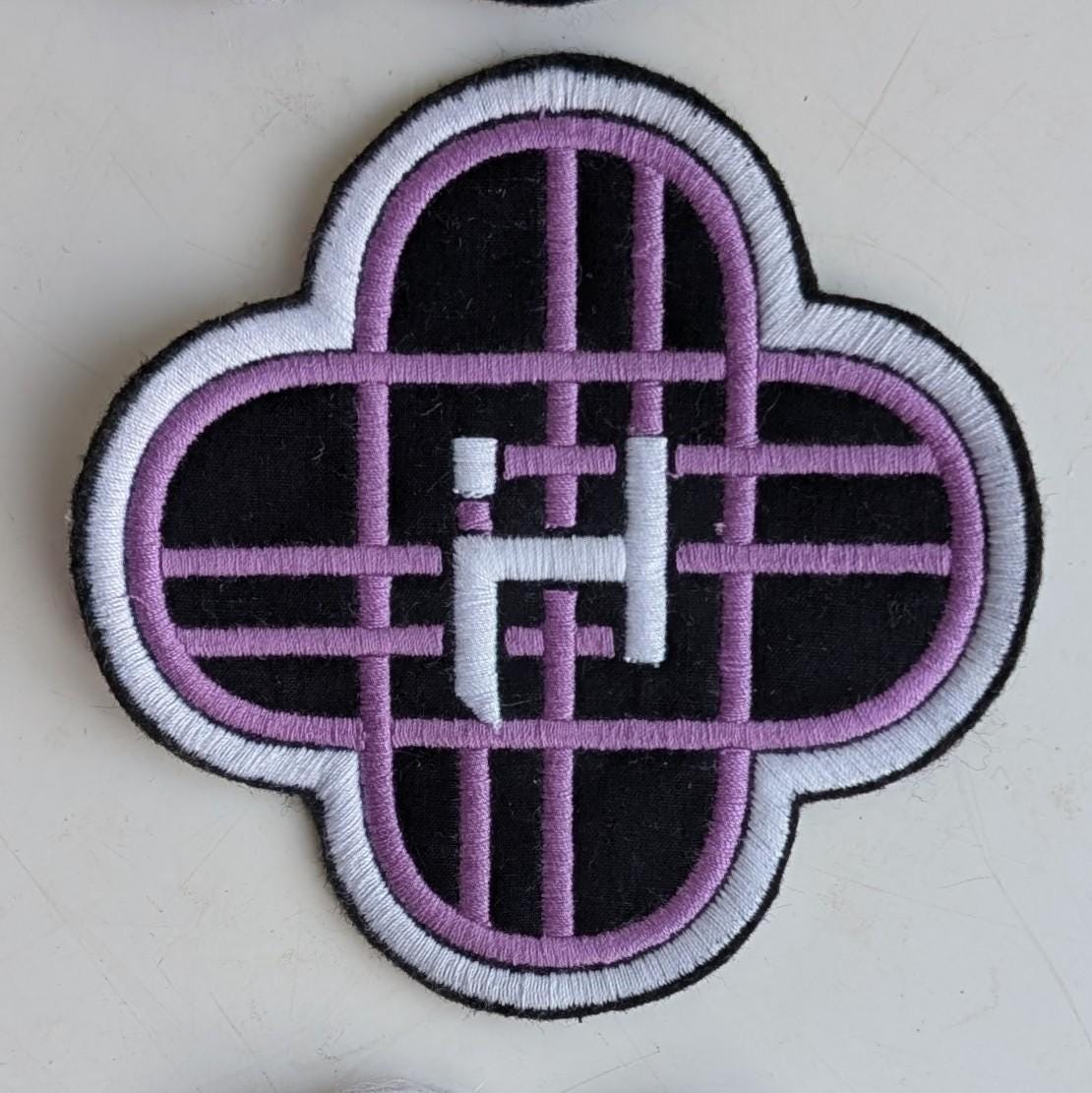 Huntrix Patch Huntrix Mini Lightstick Logo - Kpop Demon Hunters Iron on Embroidered ...