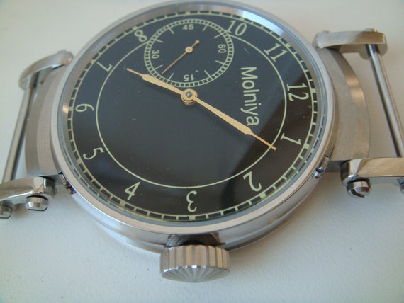 Molnija watch wristwatch men's watch antique watch