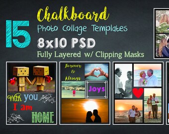 5x7 photo collage template pack 25 psd templates photoshop etsy storyboard template photoshop