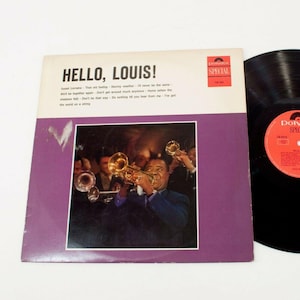 Hello Louis – Sweet Lorraine Stormy Weather – 12&quot;Vinyl LP – Polydor Special 736054 – NM Jazz LP