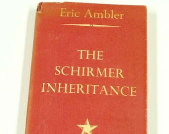 The Schirmer Inheritance Eric Ambler Star Editions 1953 Vintage Book