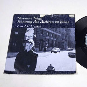 Suzanne Vega Featuring Joe Jackson – Left Of Center – 7&quot; Vinyl Single 1986 A&M – Near Mint