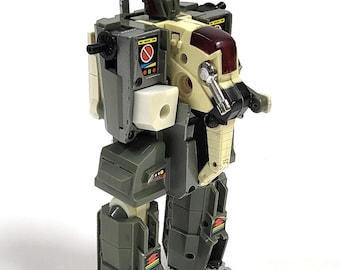 Figurka robota Bandai Dancougar DX Godaikin 6" Vintage – Transformer Mech z 1984 roku – stan jak jest