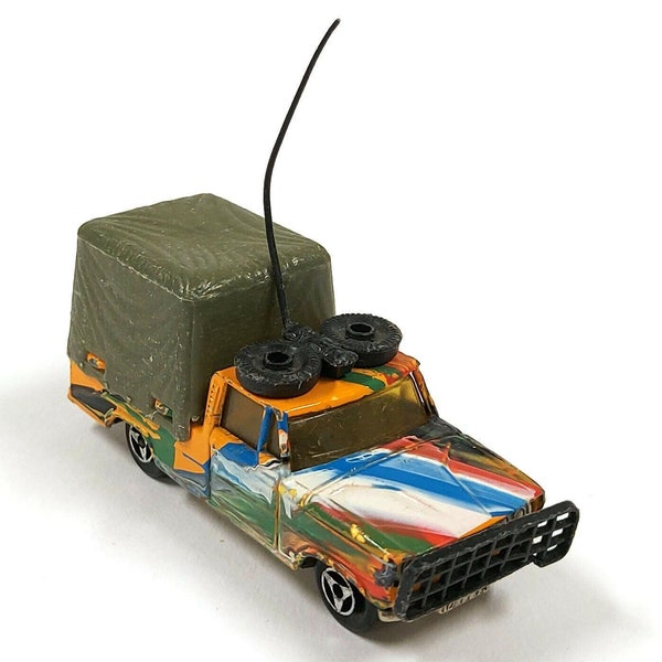 Majorette Safari Truck 1/80 France Vintage Toy Car Diecast