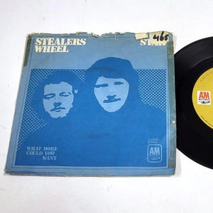 Disco de vinilo Stealers Wheel – Star – Sencillo de 7&quot; 1973 – NM – A&M Records