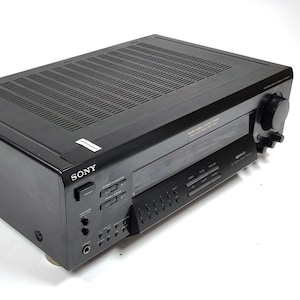 Vintage Sony STR-DE215 Audio Video AV Control Center Receiver – 220v Europlug – Works – Manual