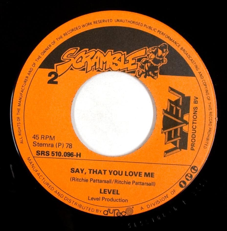 Level – Skate Away / Say You Love Me – 7インチレコード – 1978年