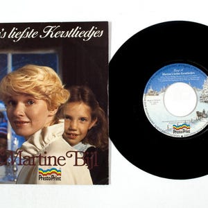 Martine Bijl – Martine's Liefste Kerstliedjes Vinilo de 7" NM/VG AT685