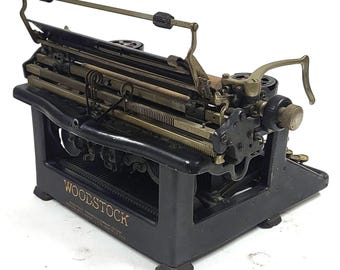 ヴィンテージ アンティーク 1931 ウッドストック 5N タイプライター