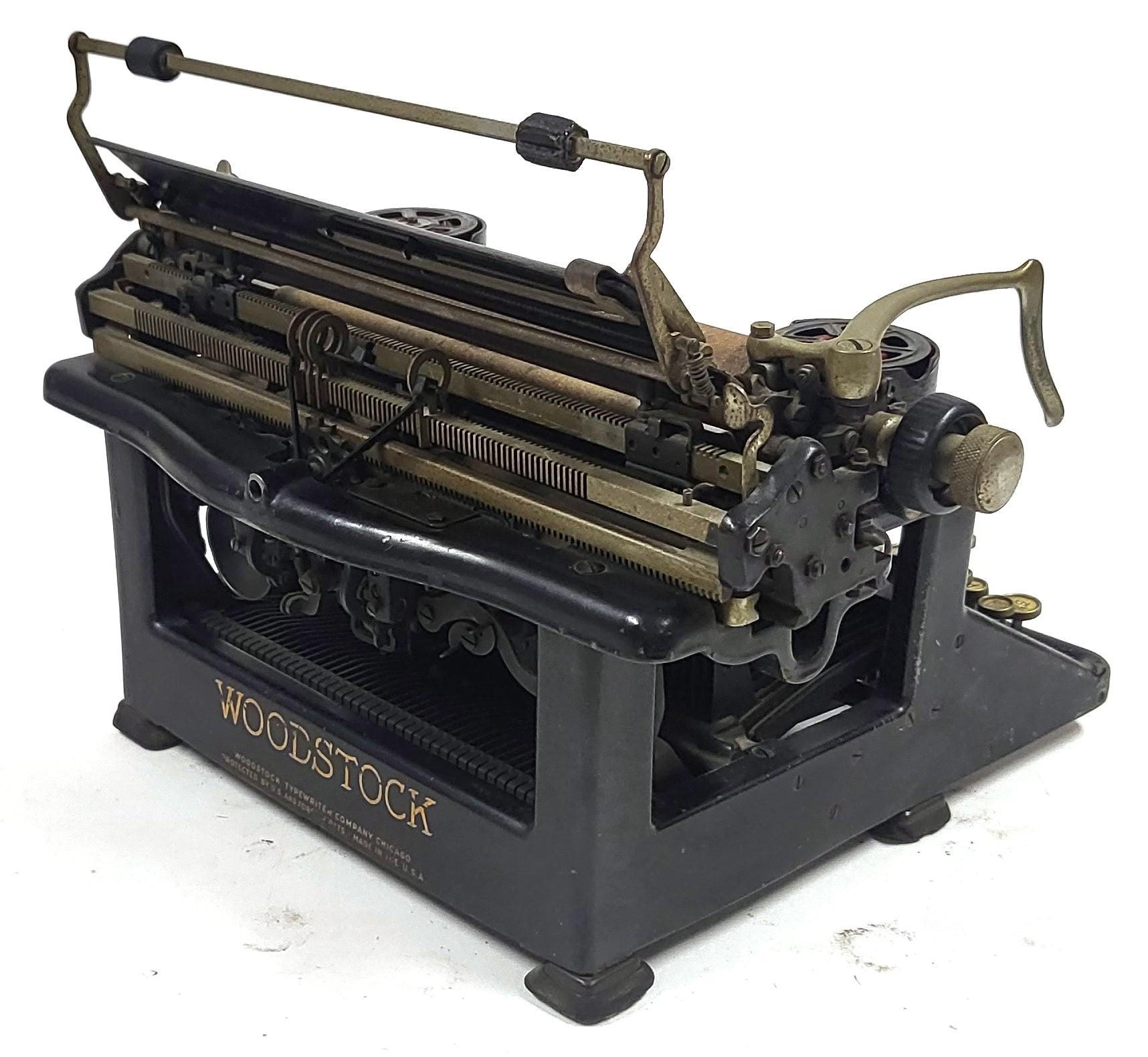 ヴィンテージ アンティーク 1931 ウッドストック 5N タイプライター