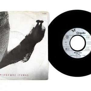 Midge Ure – If I Was / Piano 7&quot; Vinyl VG+/G