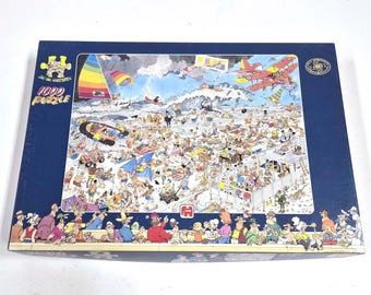 1999 Jan van Haasteren 1652 – At the Beach – 1000 pcs Vintage Puzzle