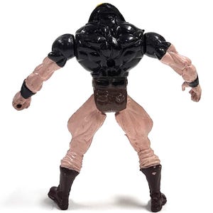 Vintage Tombstone Action Figure: Spider-Man Villain Knockoff, 1990s Bootleg Collectible image 2