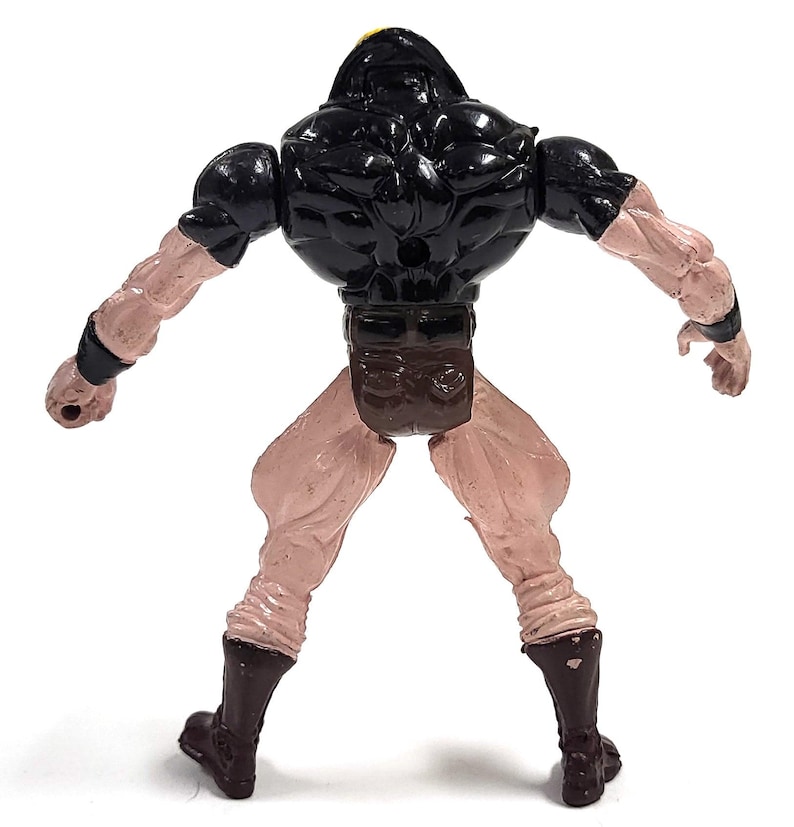 Vintage Tombstone Action Figure: Spider-Man Villain Knockoff, 1990s Bootleg Collectible image 2