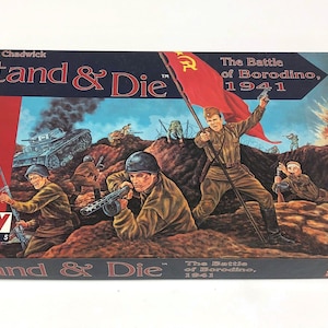 Vintage GDW Games Stand & Die Board Game – Unpunched Complete Wargame