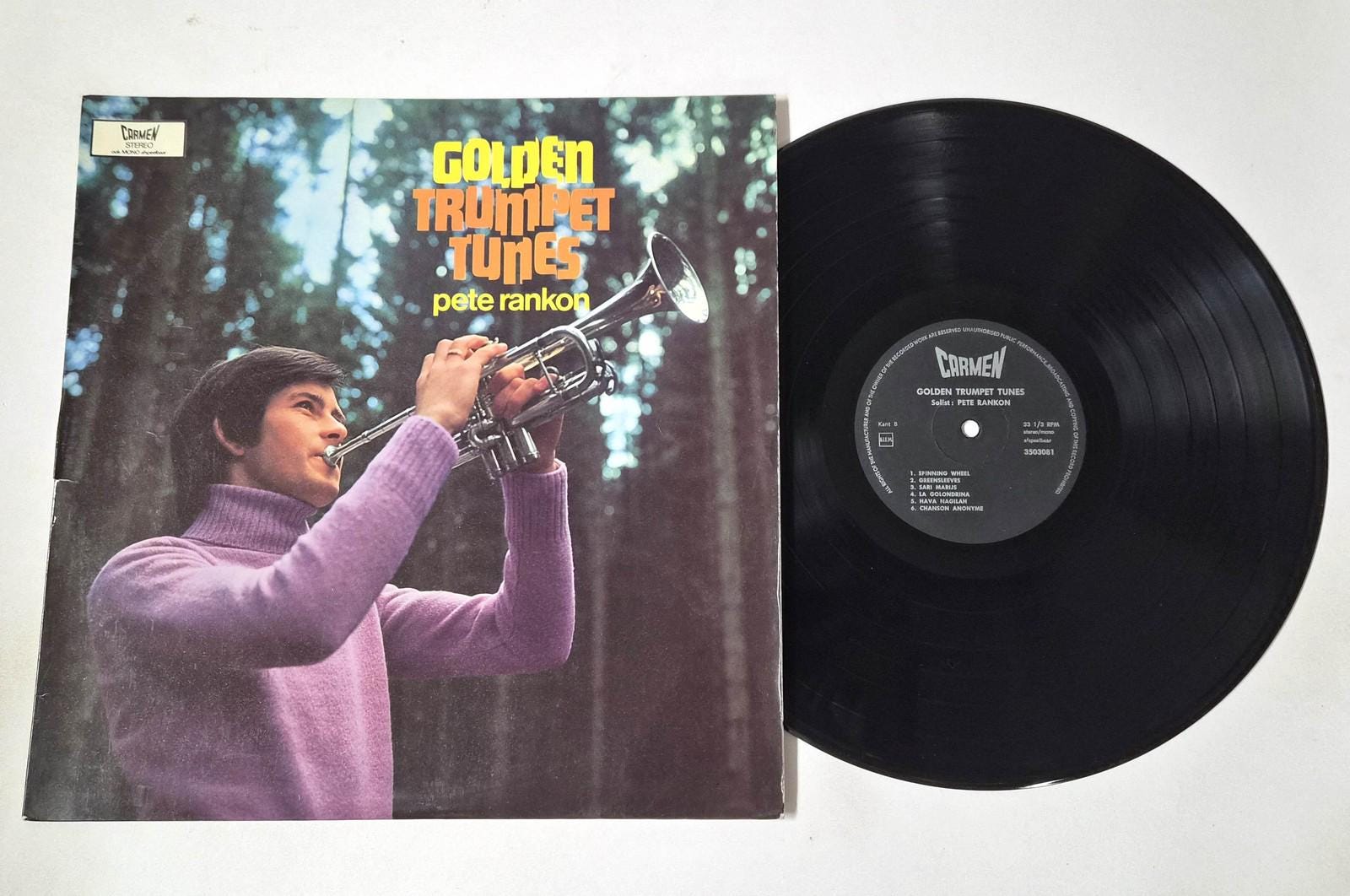 Pete Rankon – Golden Trumpet Tunes LP – Carmen Stereo 3503081