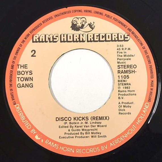 Boys Town Gang – Signed, Sealed, Delivered (i'm Yours) – 7