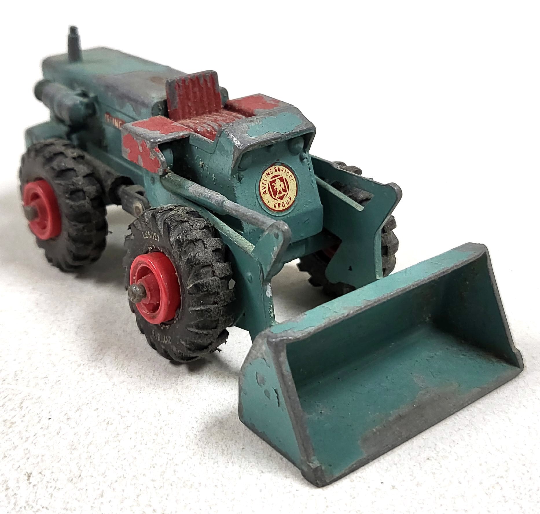 ミニカー MATCHBOX No.43 AVELING-BARFORD TRACTOR VINTAGE LESNEY MATCHBOX #43 AVELING BARFORD TRACTOR SHOVEL