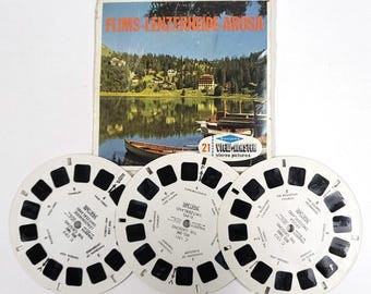 Vintage Sawyers View-Master C131 Flims Lenzerheide Arosa Stereo Bilder