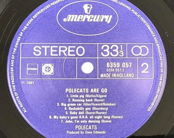 Vintage Polecats – Polecats Are Go! 12