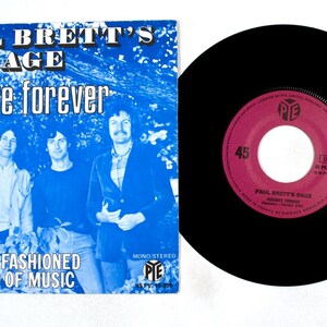 Paul Brett Sage – Goodbye Forever 7&quot; Vinyl NM/VG+