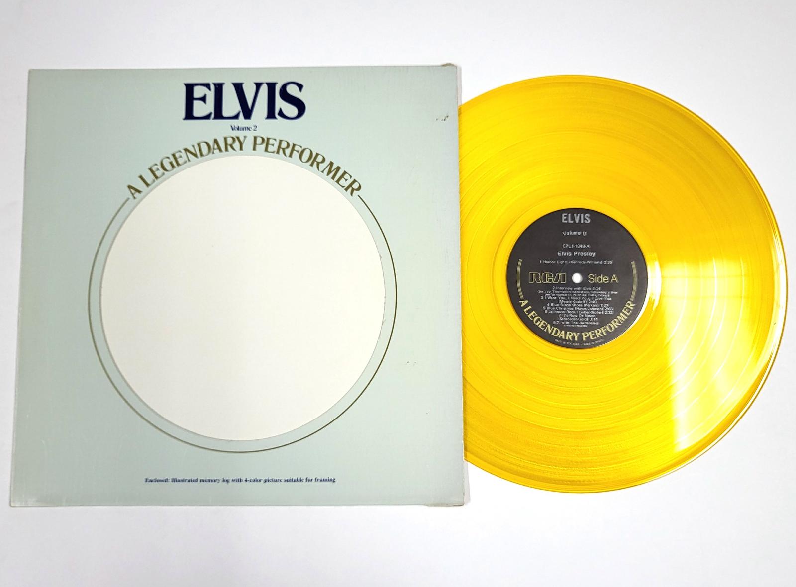 Elvis Presley – A Legendary Performer Vol. 2 LP – RCA CPL1-1349