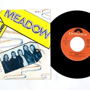 Meadow – Rockin' All Over Nederland / De Brave Bertus Blues – 7" Vinyl – 1985