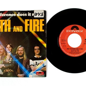 Earth And Fire – What Difference Does It Make 7" Vinyl NM/VG