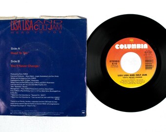 Lisa Lisa and Cult Jam – Head to Toe / You'll Never Change 7
