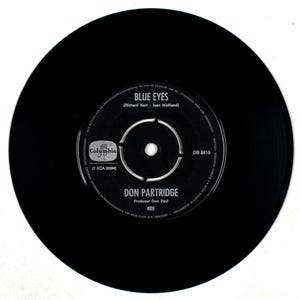 Don Partridge – Blue Eyes / I've Got Something For You 7" Vinyl VG+ AP070