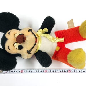 Vintage 1950s Walt Disney Mickey Mouse Soft Toy – California – 16" image 4