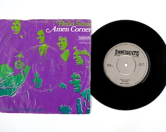 Amen Corner – Hello Susie / Evil Man's Gonna Win – Vinilo de 7" – 1969 – VG+