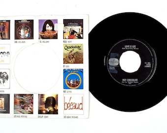 Hot Chocolate – Love Is Life / Pretty Girls – 7" Vinyl – 1970 – VG+