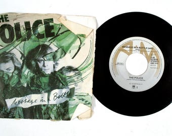 The Police – Message In A Bottle / Landlord – 7" Vinyl – 1979 – VG+