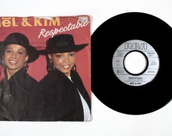 Mel & Kim – Respectable – 7" Vinyl – 1987 – VG+