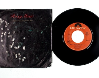 Roxy Music – Take A Chance With Me / The Main Thing 7" Vinyl VG+/VG AT792