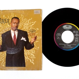MC Hammer – Pray 7" Vinyl VG+/G