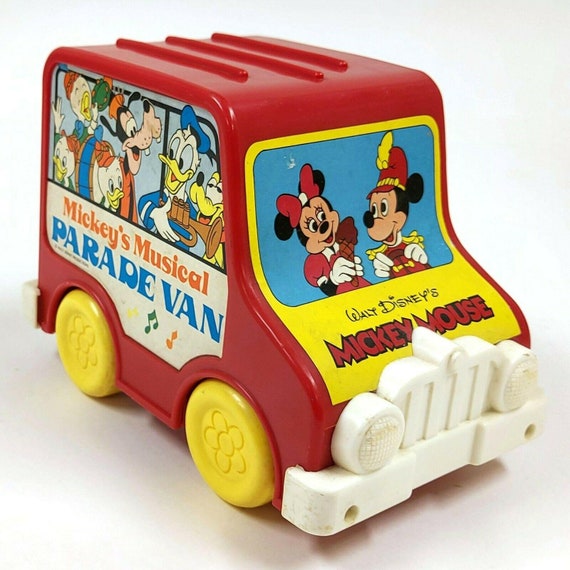 Vintage Mickeys Musical Parade Van Walt Disney Ljn Taiwan Obras Etsy Mexico
