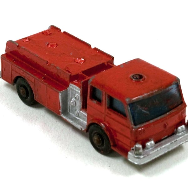 Matchbox Serie No 29 Camión Bombero Vintage Coche de Juguete Diecast